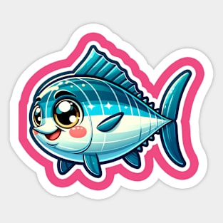 Kawaii Tuna Sticker